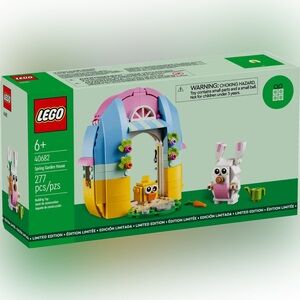 LEGO Spring Garden House Set - Pink, Blue, Yellow